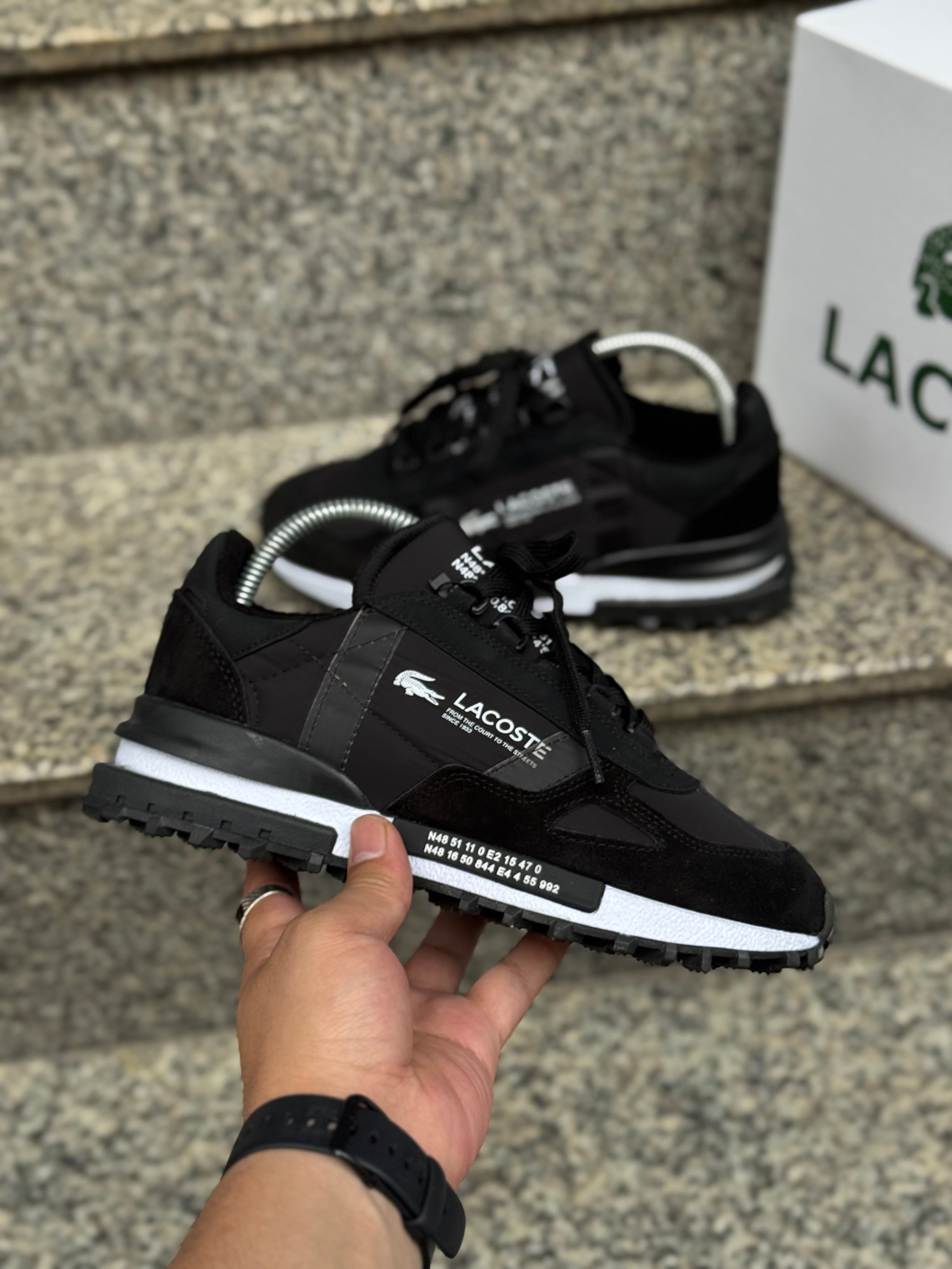 Lacst Erkek Sneaker (Siyah) – İthal Kalite