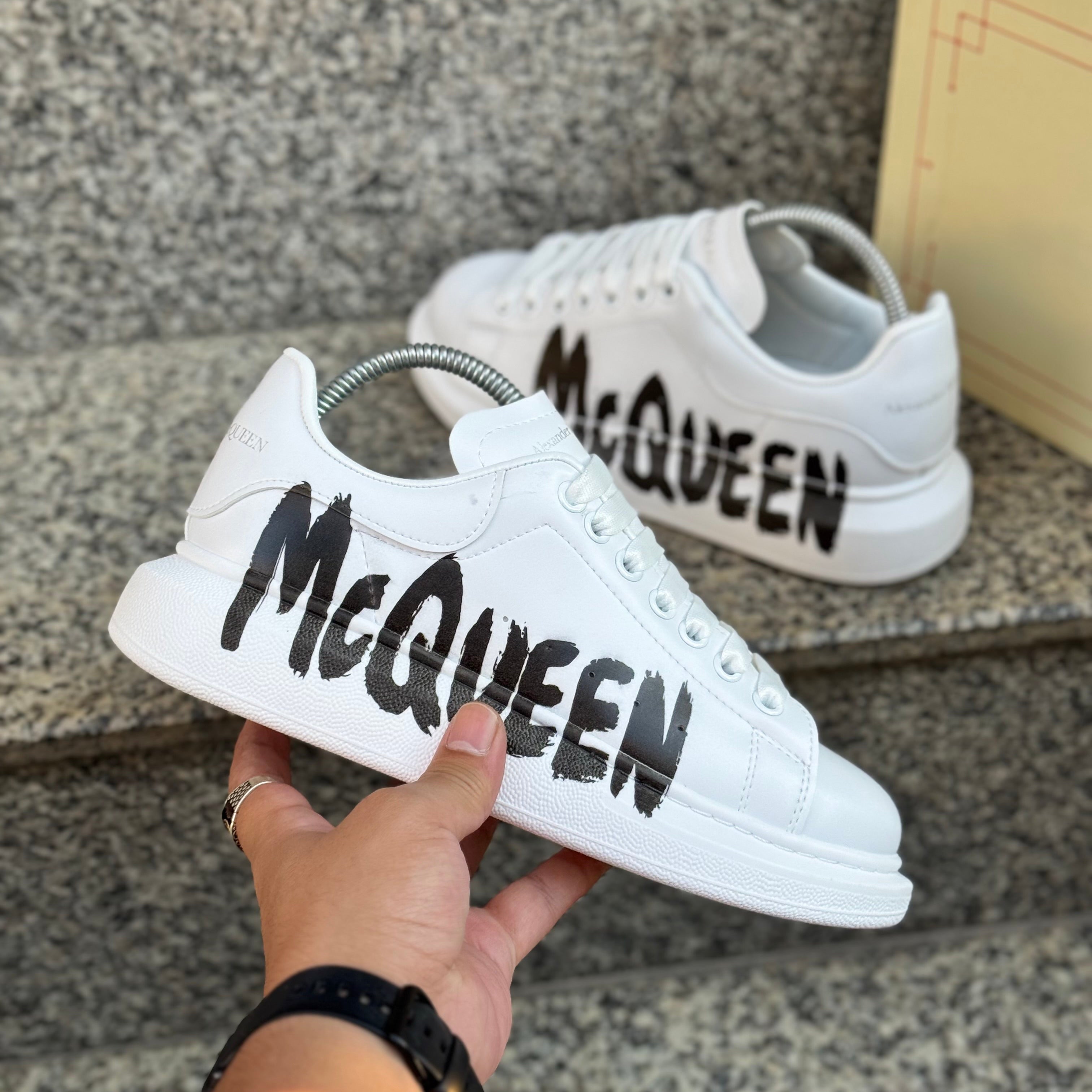 Alex McQ yazılı  Beyaz Sneaker