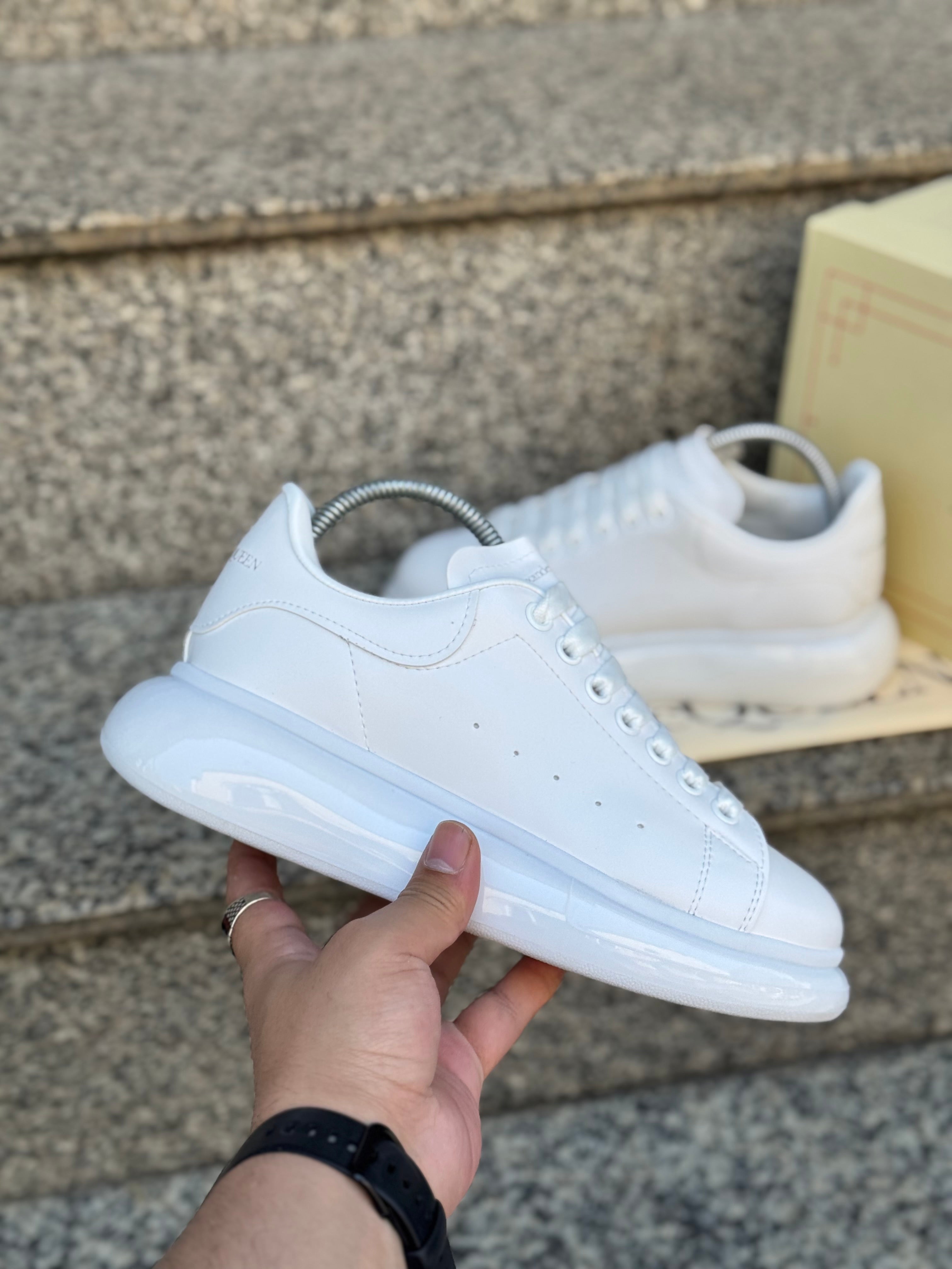 Alexander McQueen Beyaz Erkek Sneaker