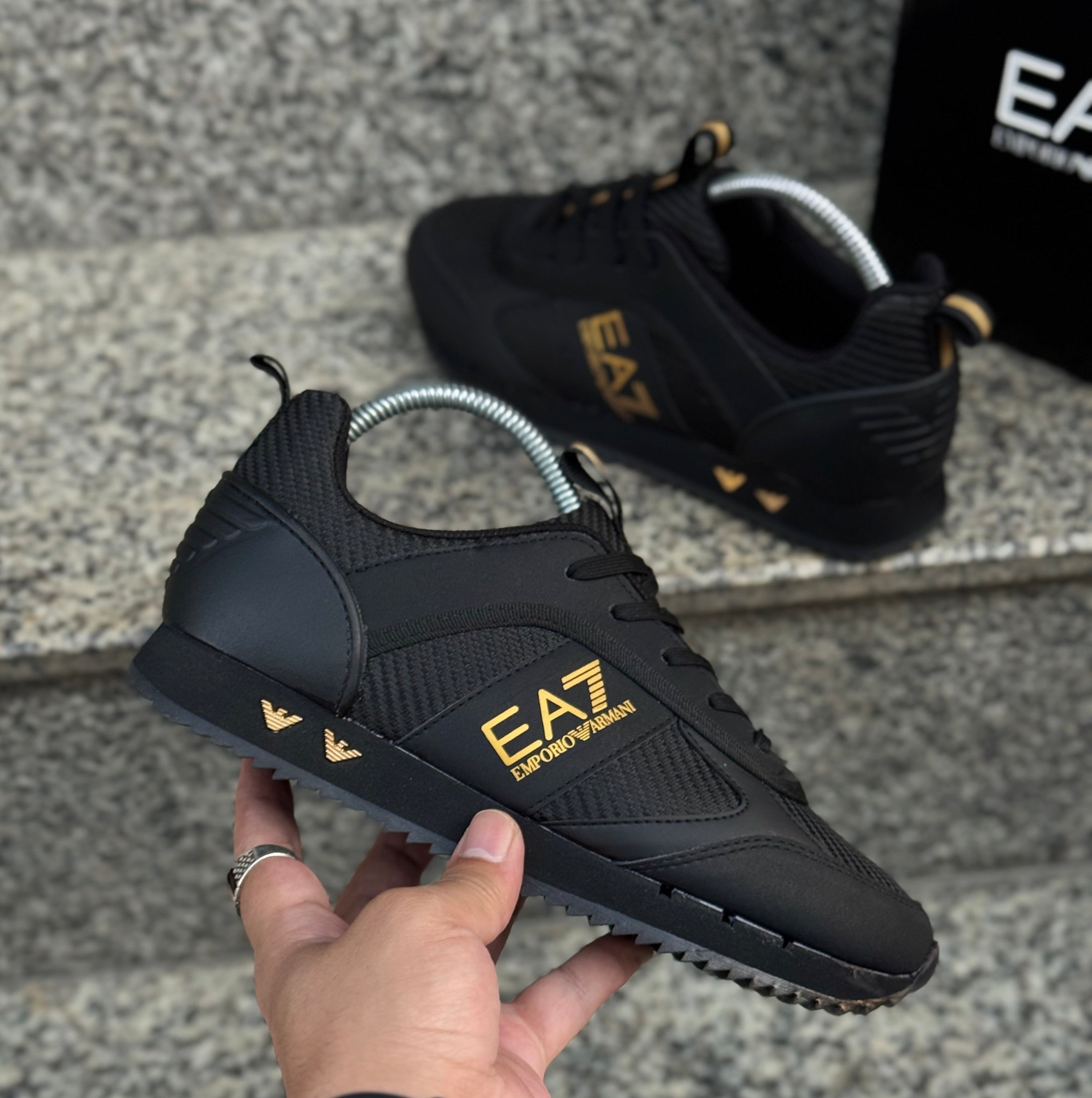 EA7 Siyah/Gold Erkek Sneaker GNÇ