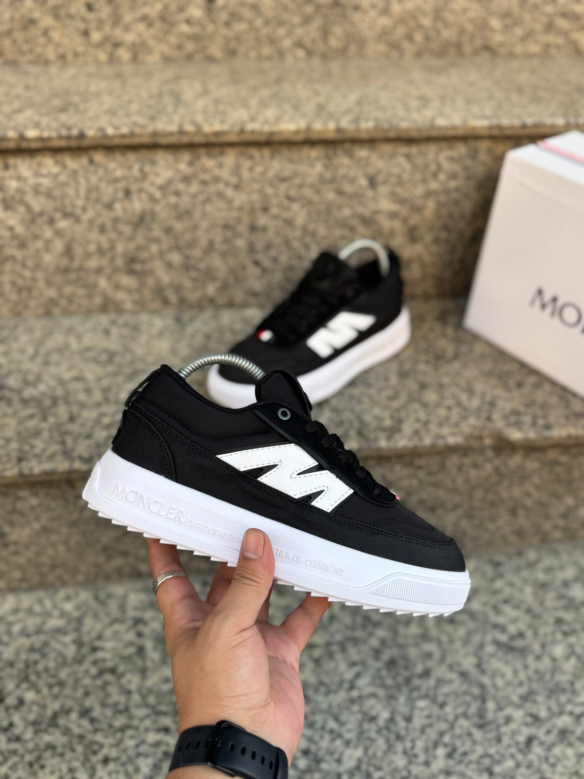 MNCL Erkek Sneaker (Siyah beyaz) – İthl Kalite