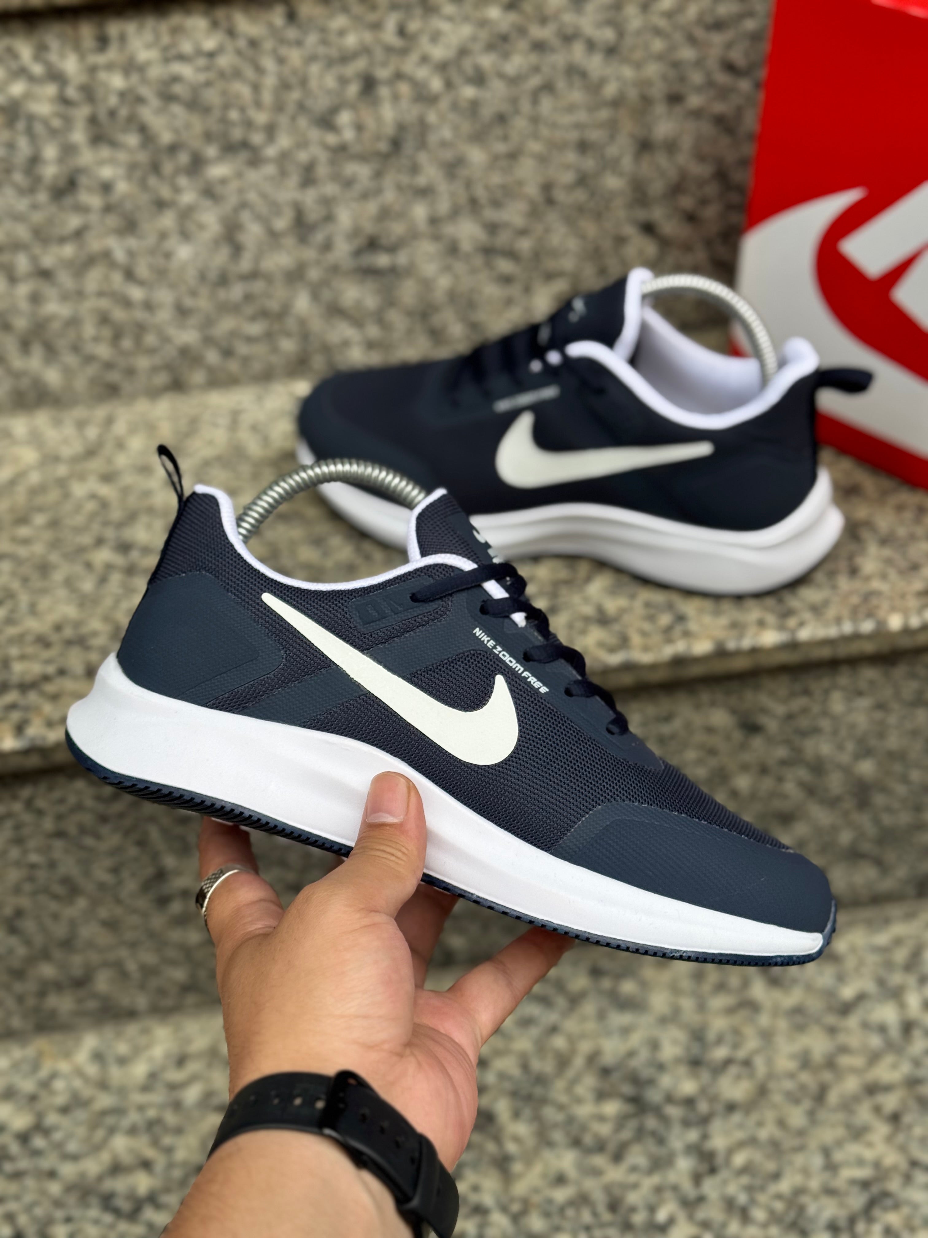 Lacivert/Beyaz  Erkek Sneaker