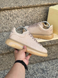 Alexander McQueen Bej Süet Sneaker