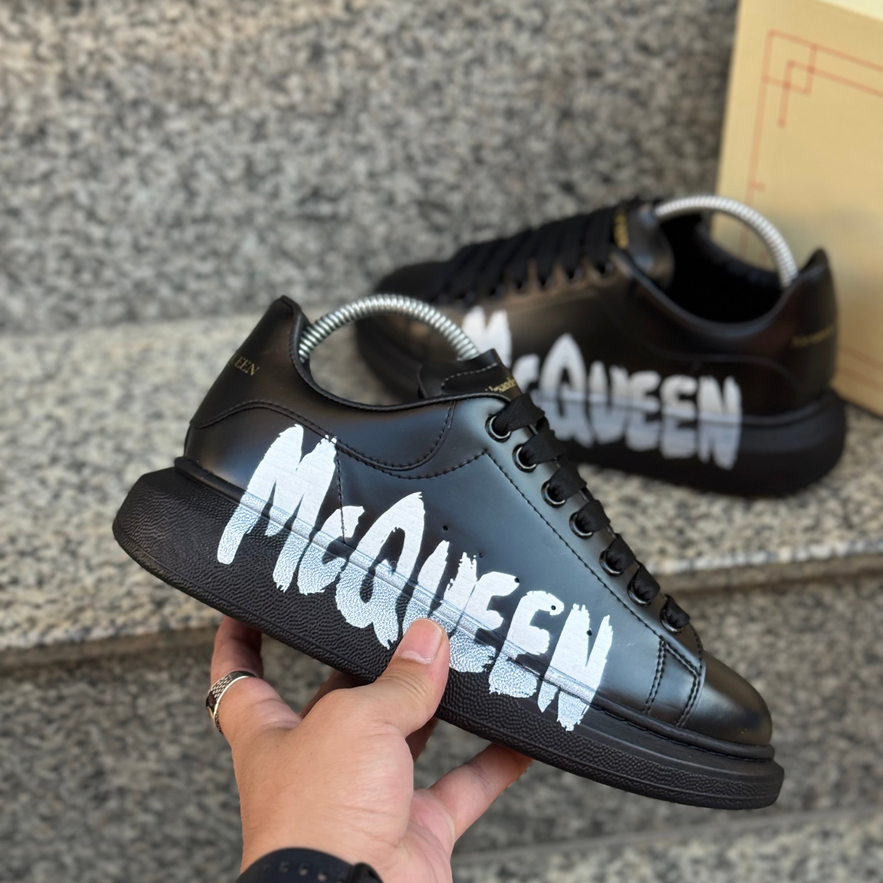 Alex McQ yazılı  Siyah Sneaker