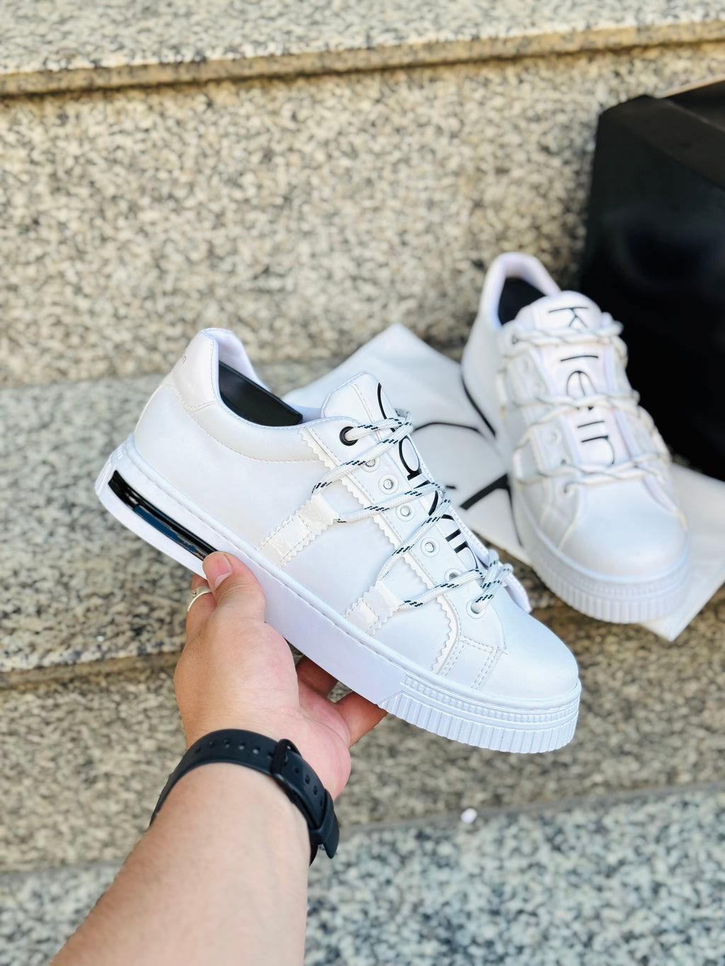 Calvin Klein 02 Beyaz Sneaker
