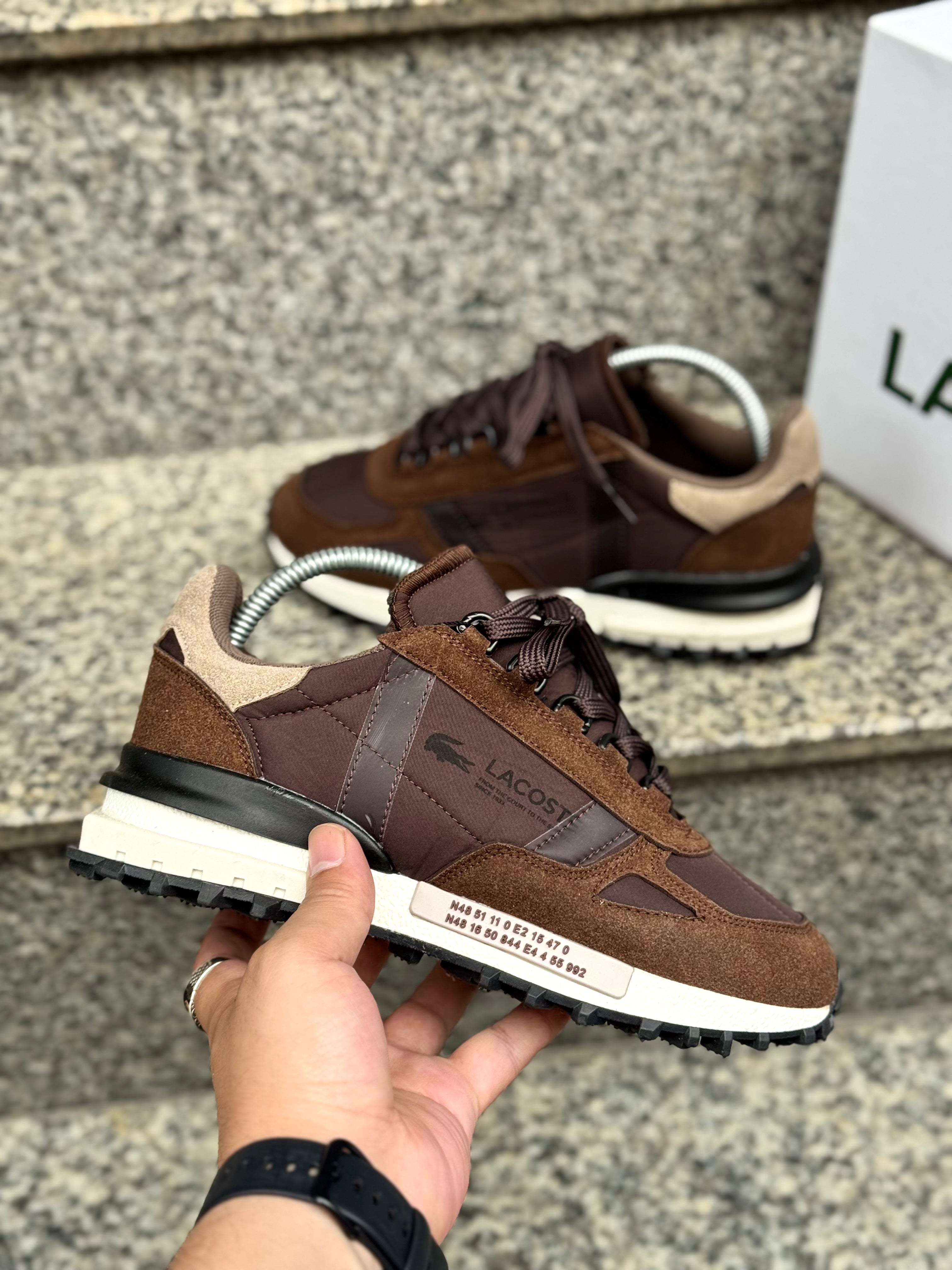 Lacst Erkek Sneaker (Kahverengi) – İthal Kalite