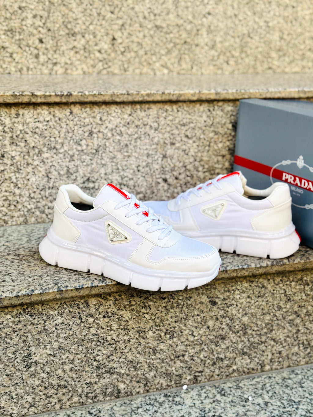 Prada Beyaz Sneaker
